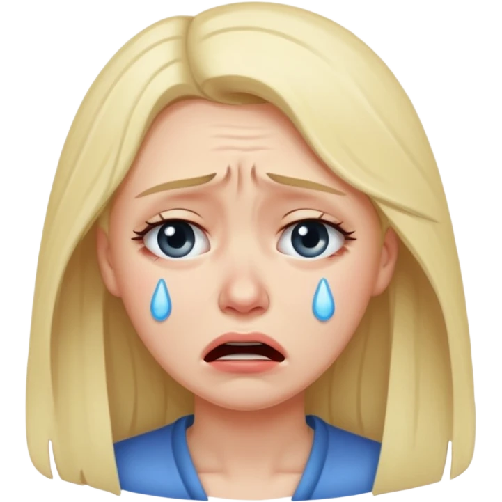 woman crying emoji