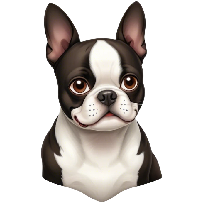 Boston terrier emoji