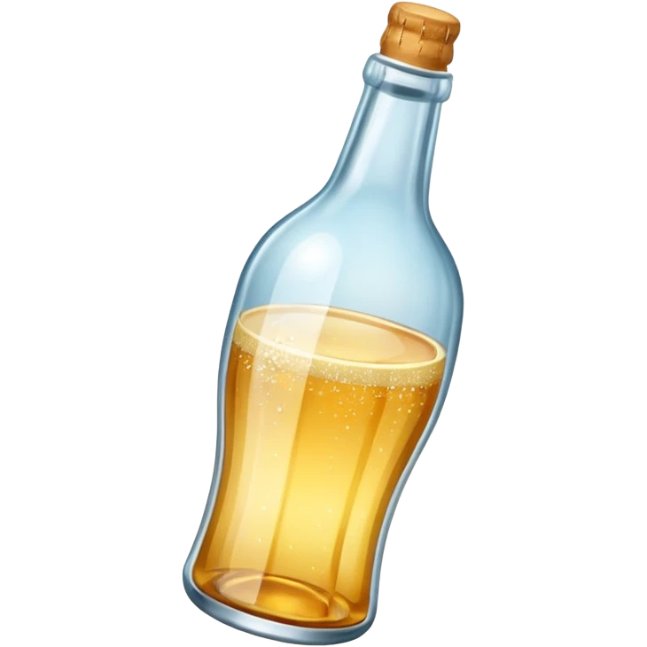 Cheers bottle emoji
