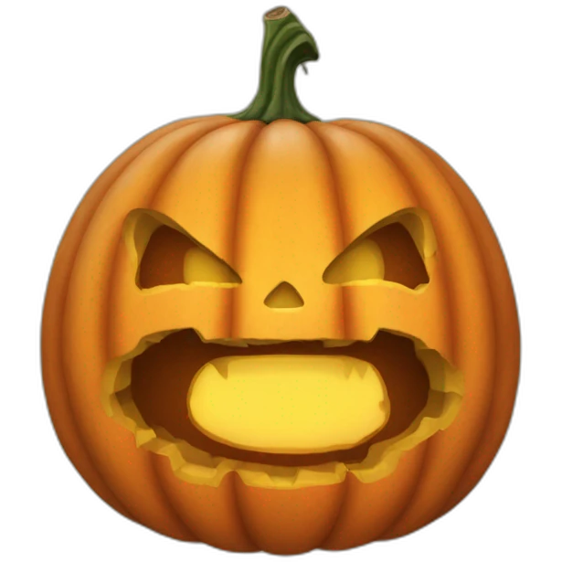 calabaza terrorífica emoji