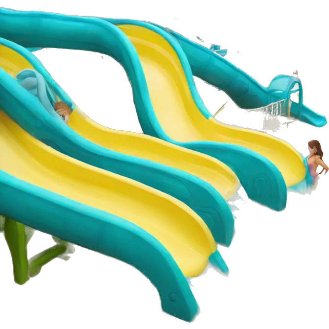 slide in aquapark emoji