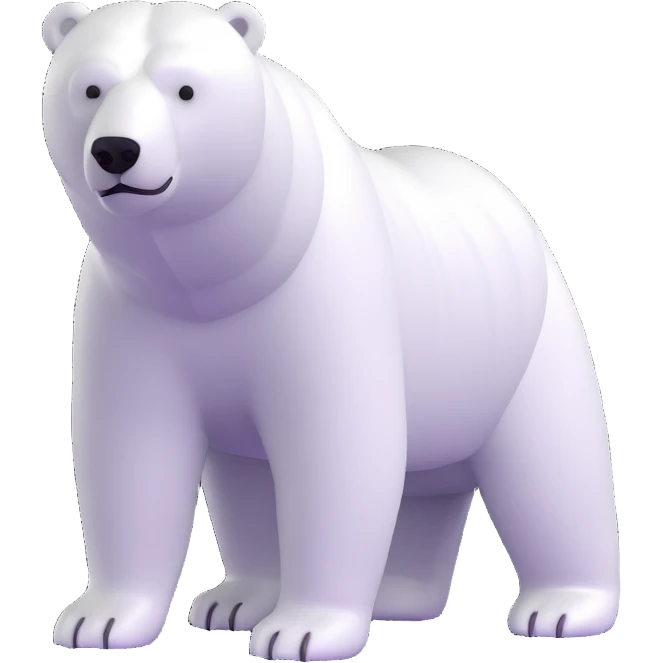 polar bear emoji