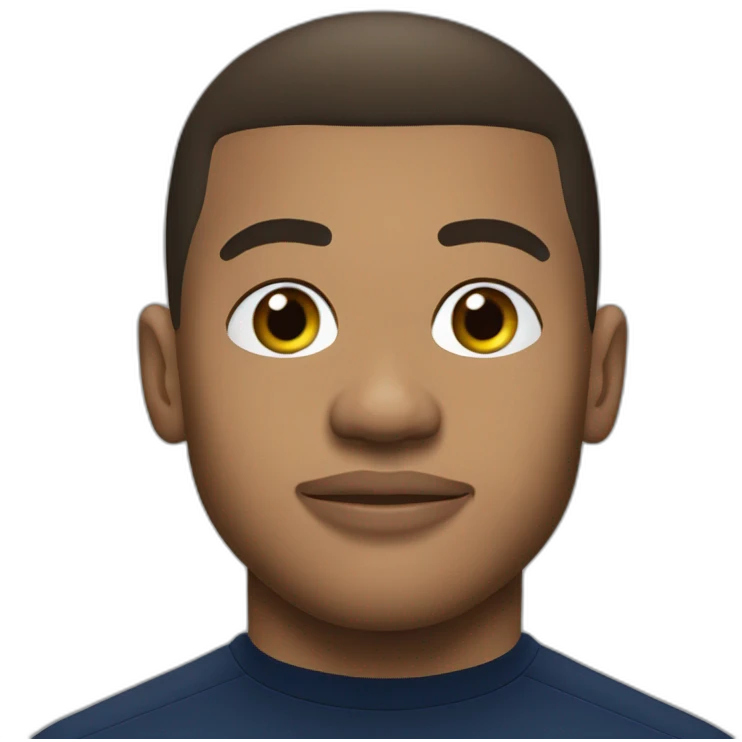 Kyllian Mbappé emoji