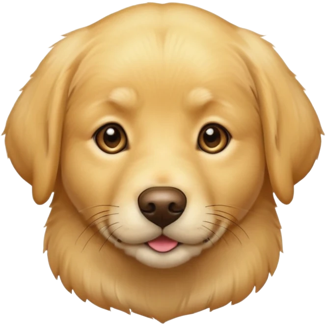 Golden Labrador retriever  emoji