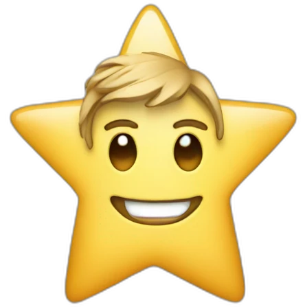 star with suit emoji