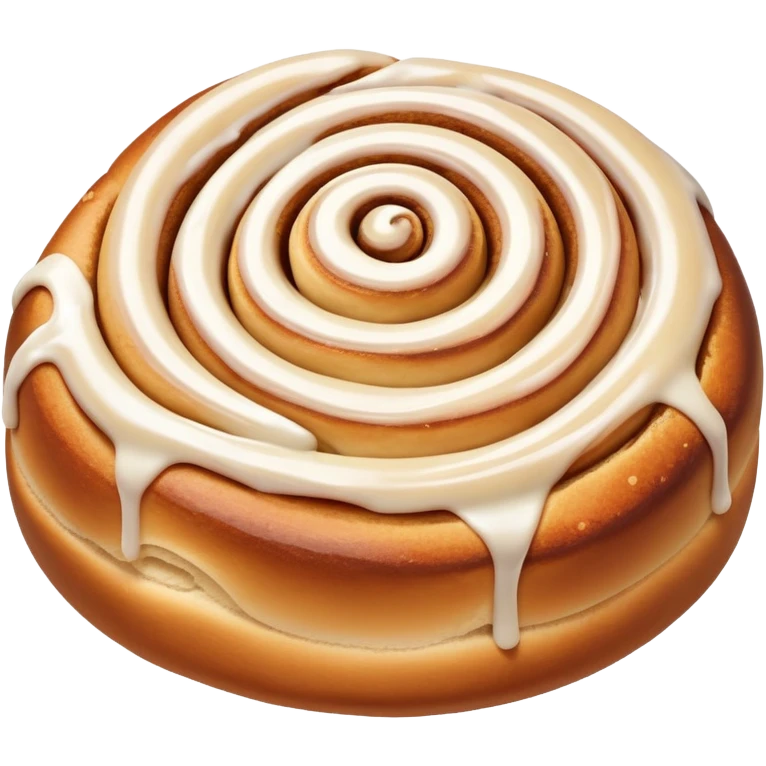 cinnamon roll without the face emoji