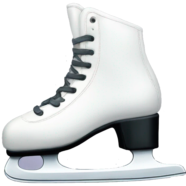 white ice skates emoji
