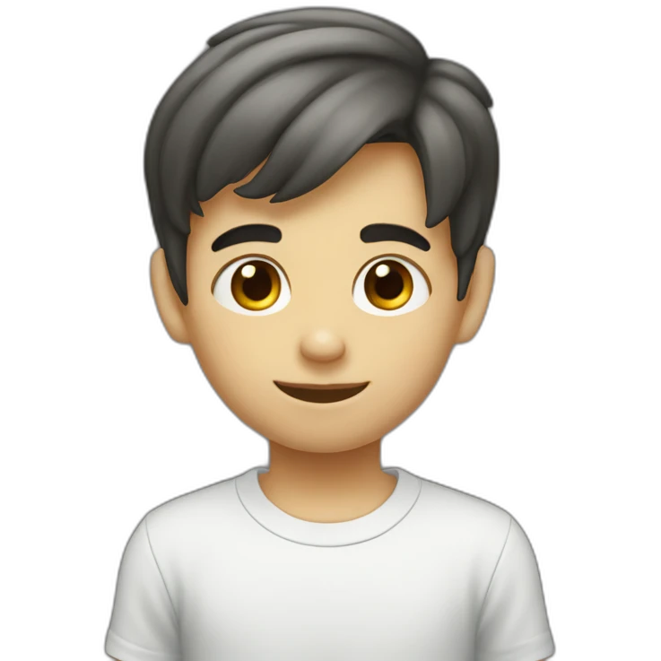 Niño mono emoji