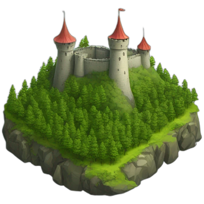 Fortress-compact-russia-forest emoji