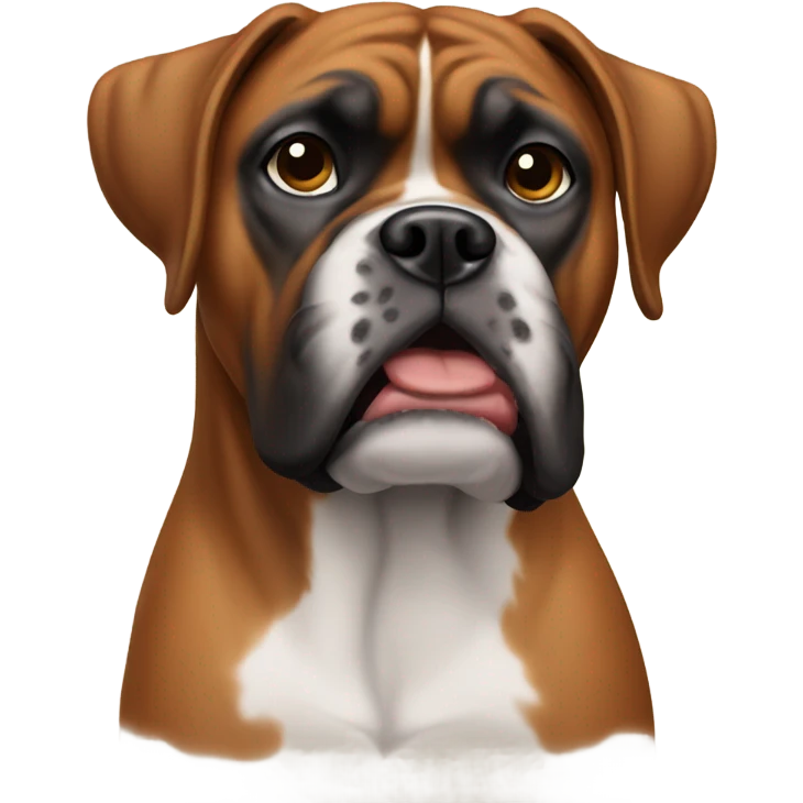 Boxer dog emoji