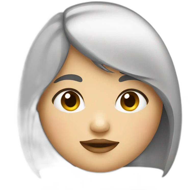 Chubby girl emoji