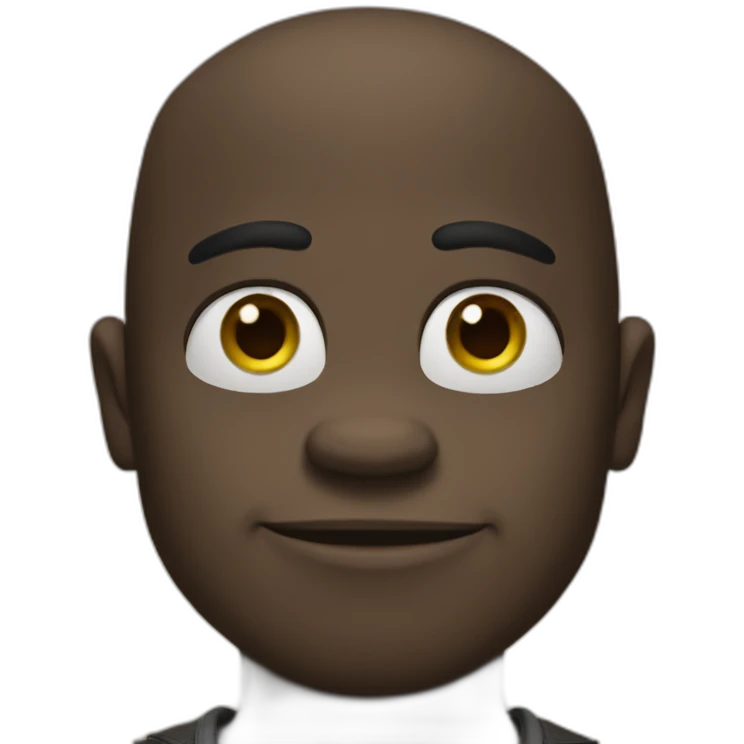 black shrek emoji