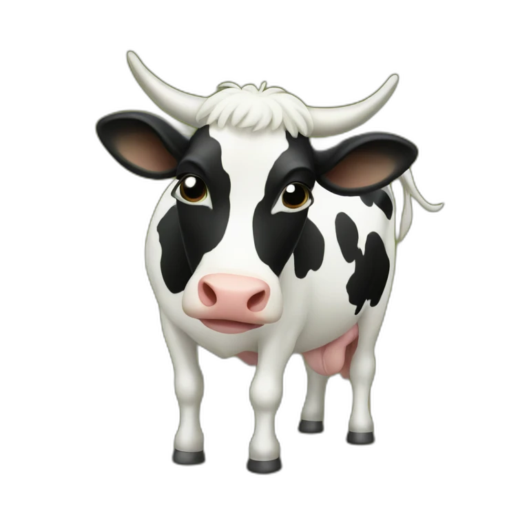 vache qui dors emoji