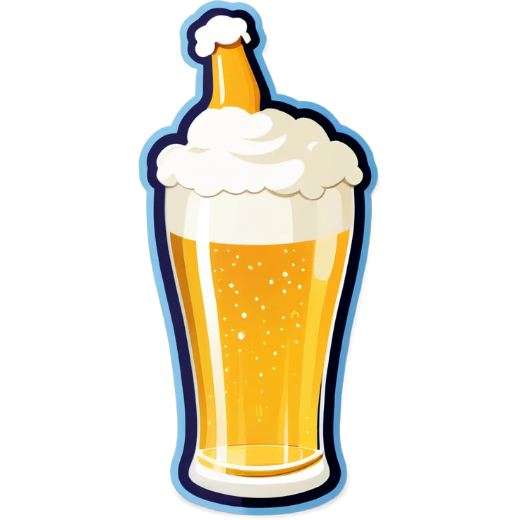 Drinking beer emoji