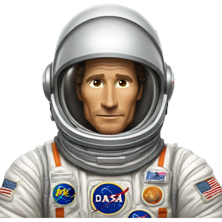 Matthew McConaughey spacesuit emoji