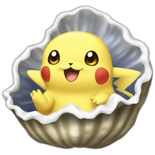 Oyster Pikachu  emoji