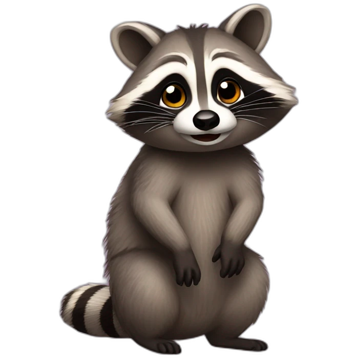 Dusky Raccoon emoji