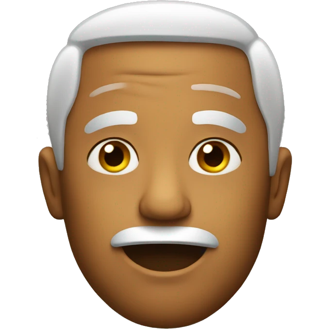 Emoji with a judging expression emoji