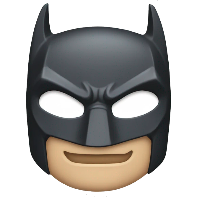 Batman logo emoji