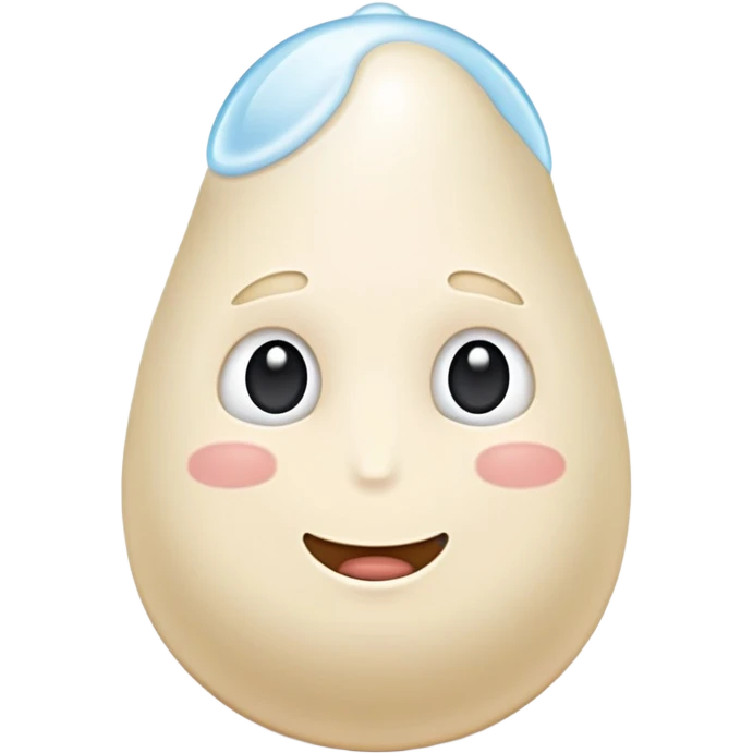 human penis and testicles long and thick light white skin emoji