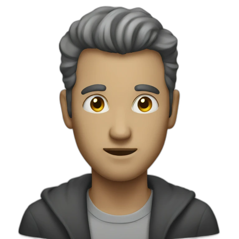 mysterious man  emoji