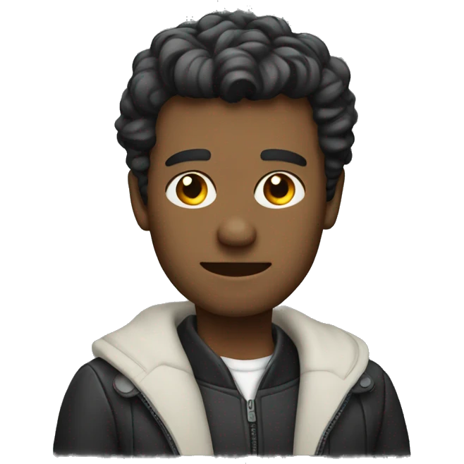 A man with a jacet emoji