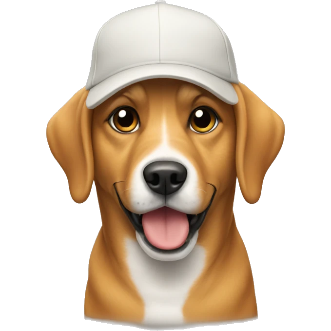 Dog in the cap  emoji