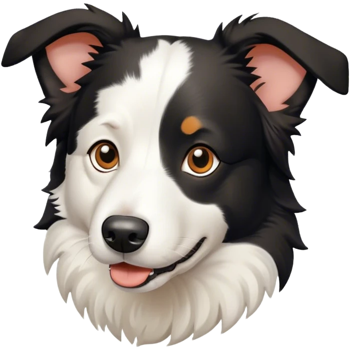 Border collie emoji