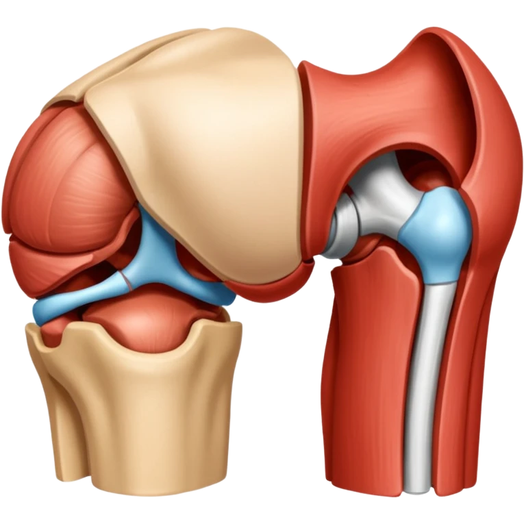 knee muscle anatomy emoji