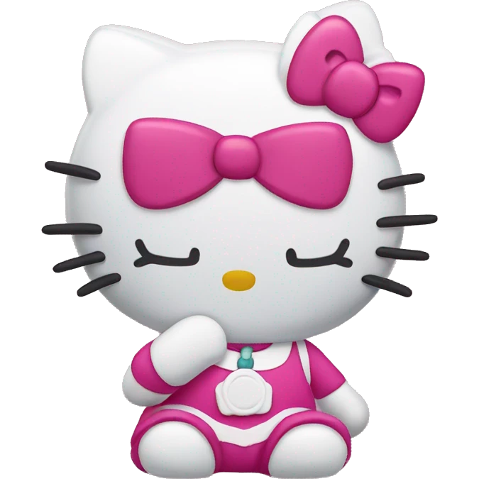 Hello kitty emoji