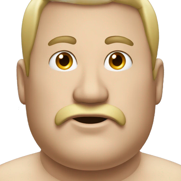 fat man emoji