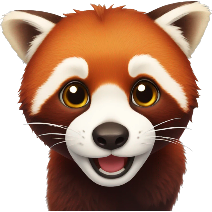 Red panda  emoji