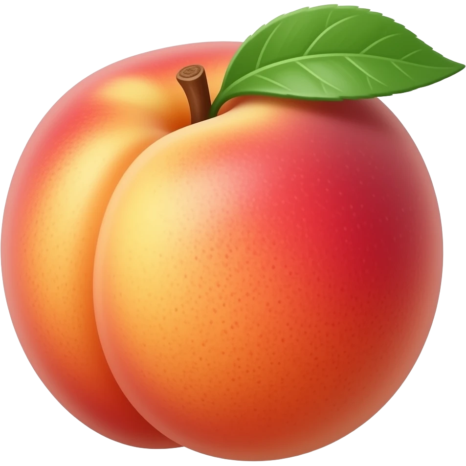 Peach emoji