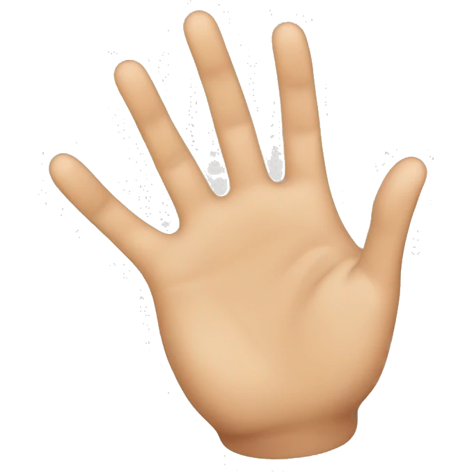 hand schelle emoji