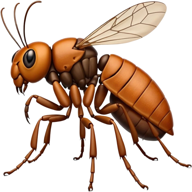 cucaracha sentada en silla de escritorio emoji