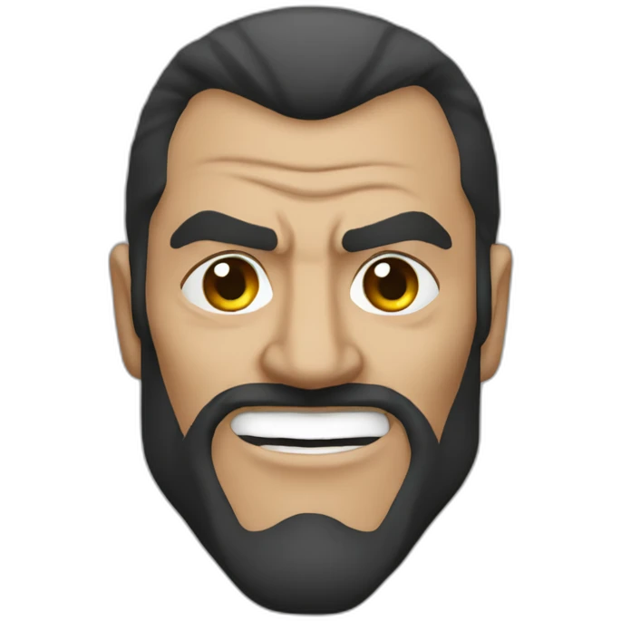 Klingon winking emoji