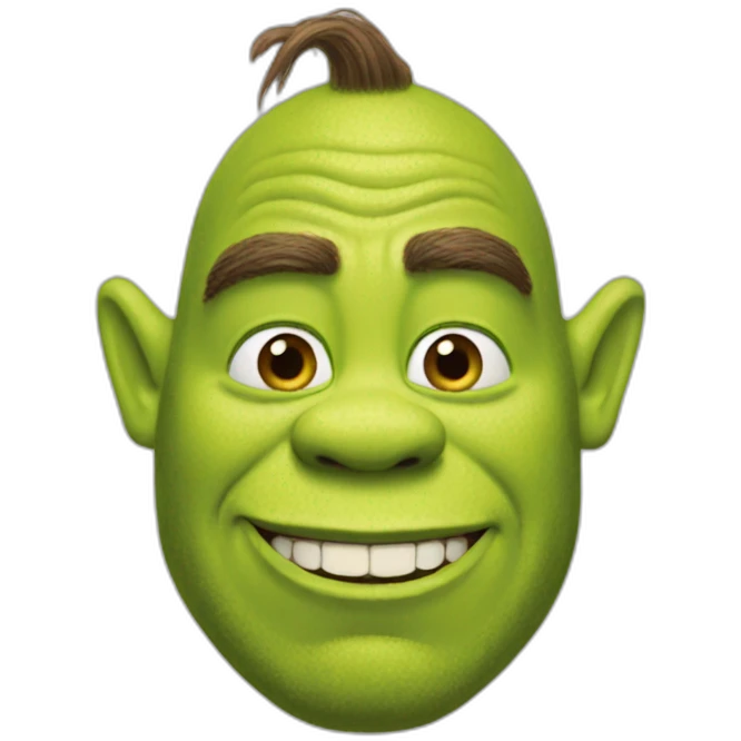 green-shrek emoji
