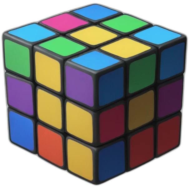 Rubiks cube emoji