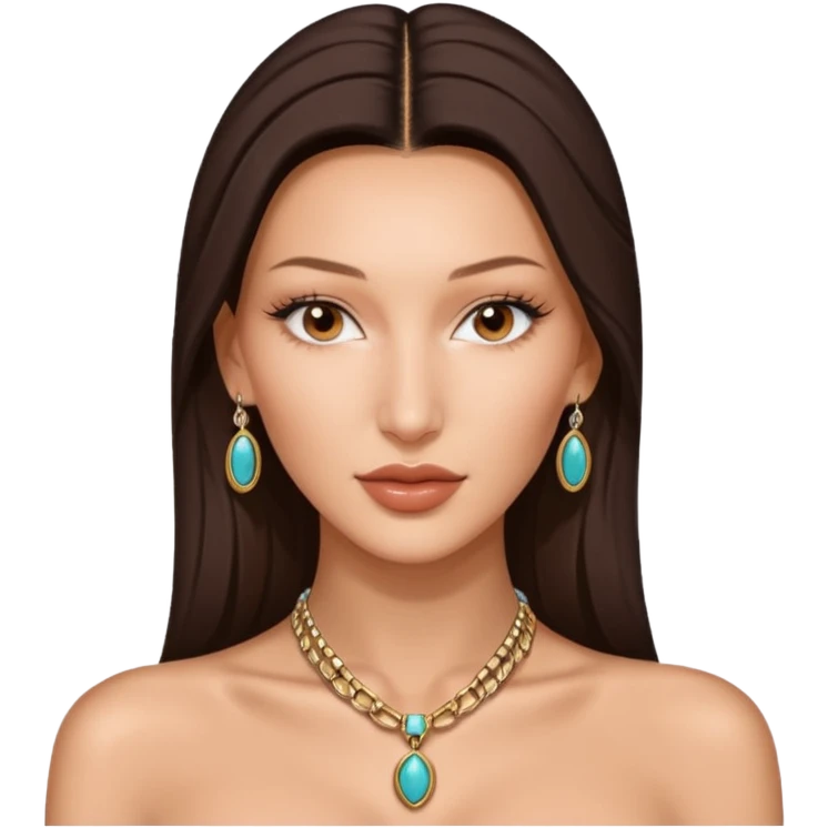bella hadid realistic emoji