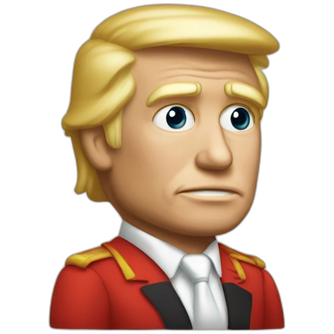 Donald Trump communist emoji
