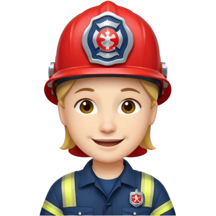 crie um emoji de bombeiro civil  emoji