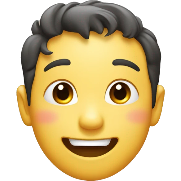 boy face wink with tongue sticking out fun emoji