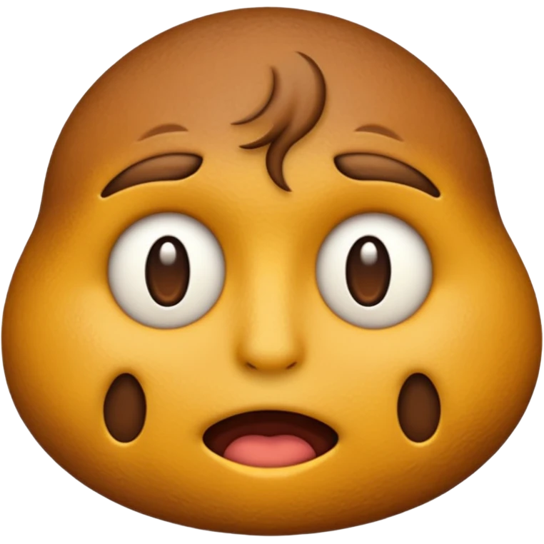 An emoji showing asshole emoji