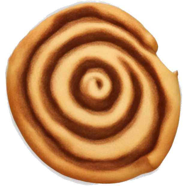 Cinnamon roll emoji