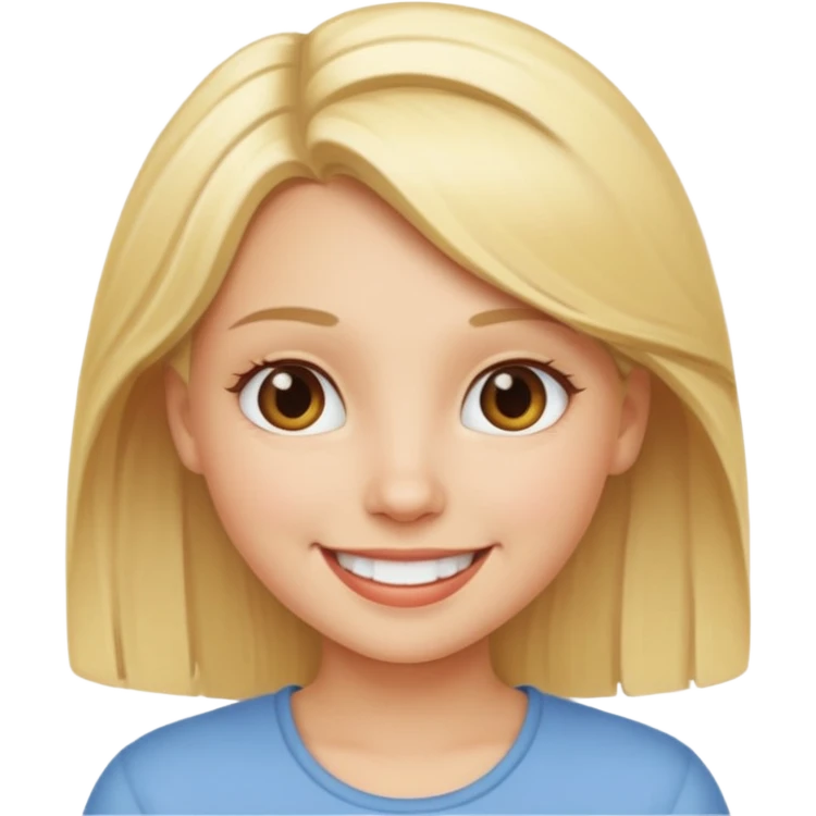 blonde girl emoji