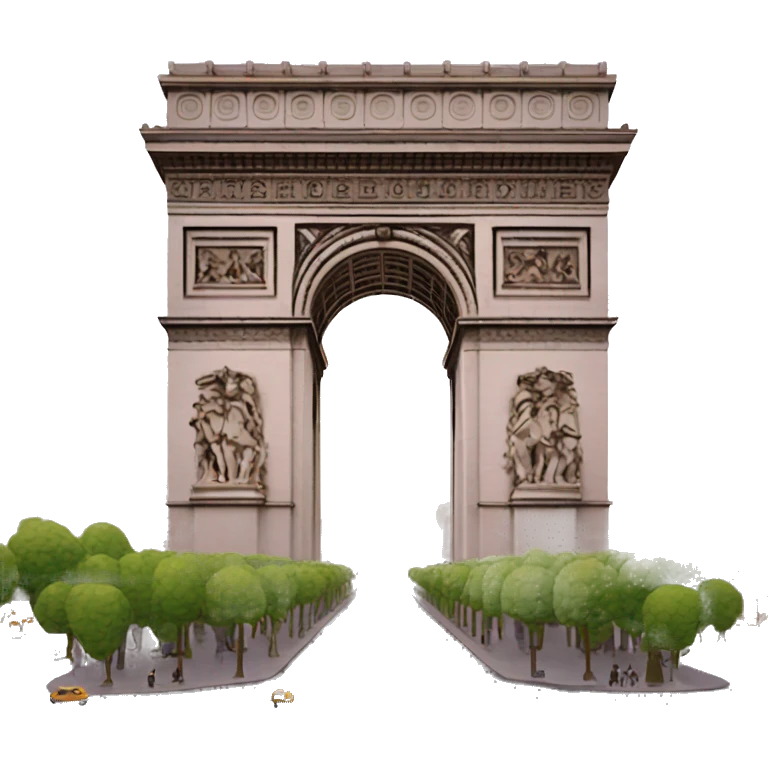 arc de triomphe emoji