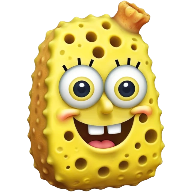 freaky Spongebob down symptoms deformed  emoji