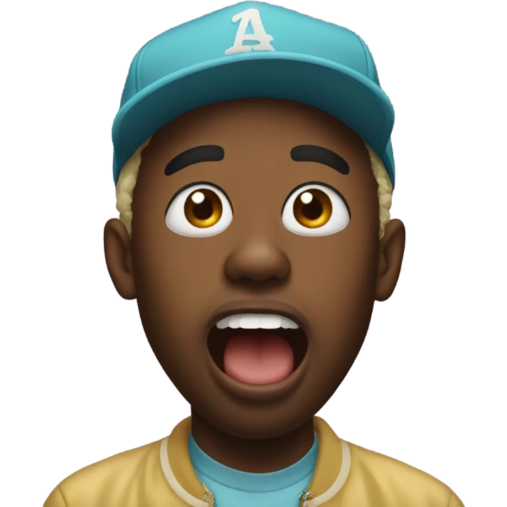 Tyler the creator singing  emoji