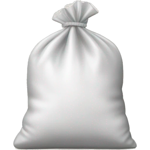 Bag of sugar emoji