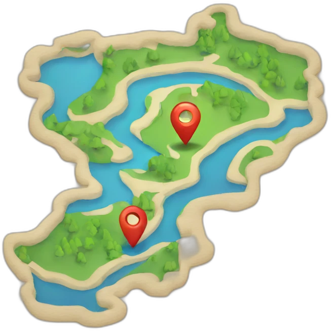 map with arrows emoji